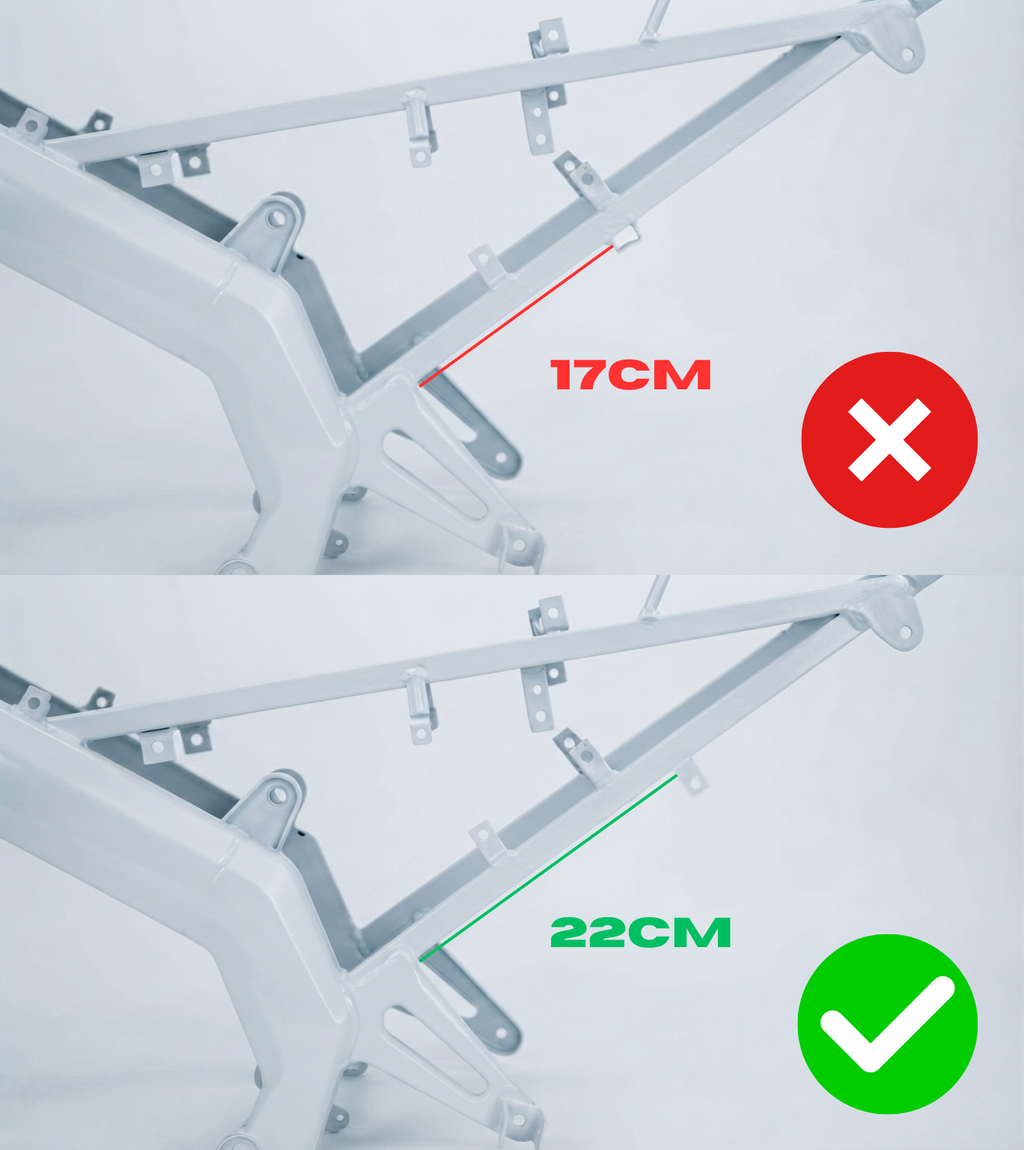 Clear Rear Plastic Mudguard (Derbi Senda platform)