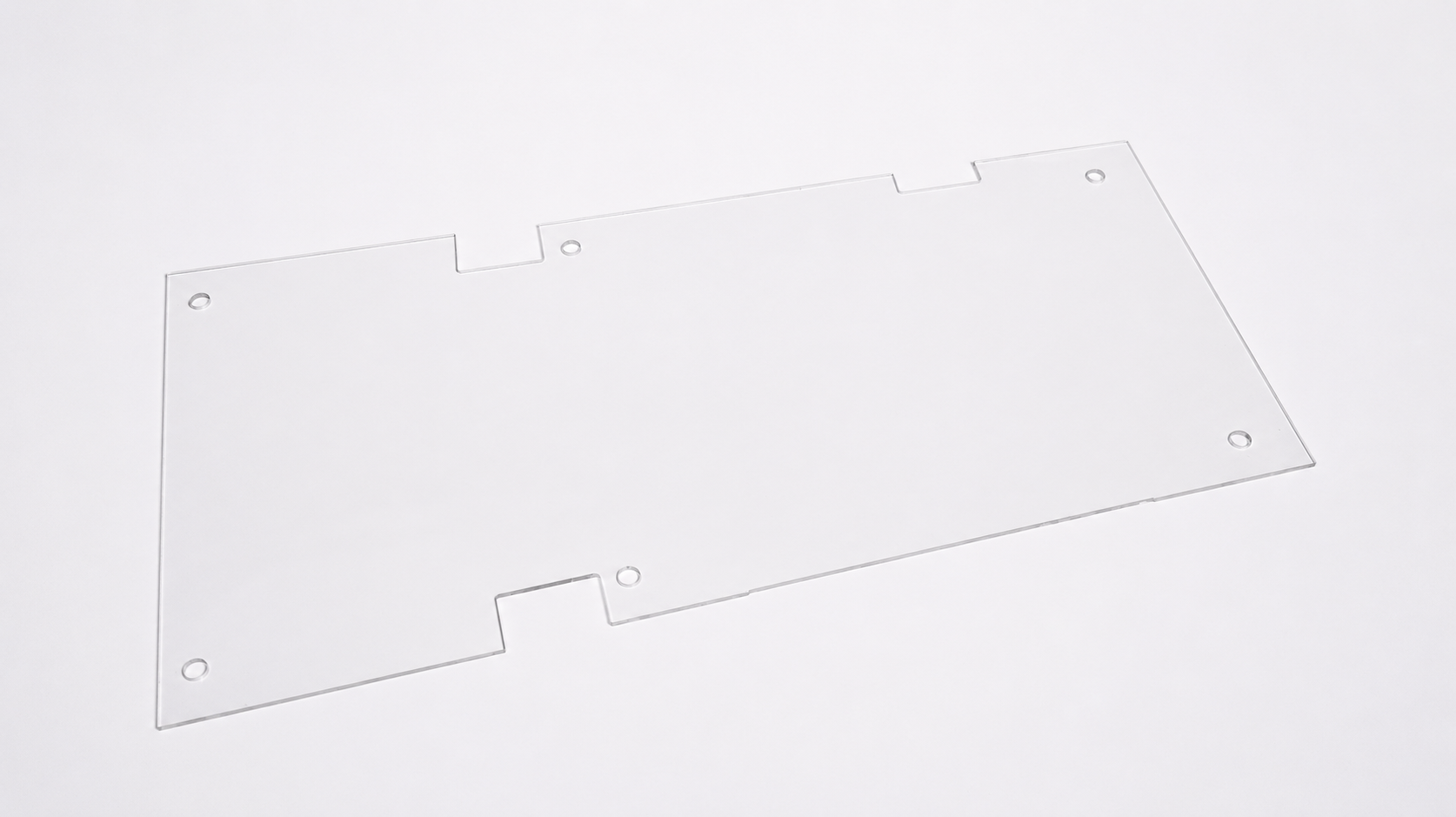 Clear Rear Plastic Mudguard (Derbi Senda platform)
