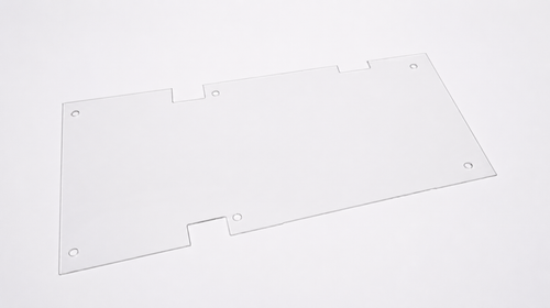Clear Rear Plastic Mudguard (Derbi Senda platform)