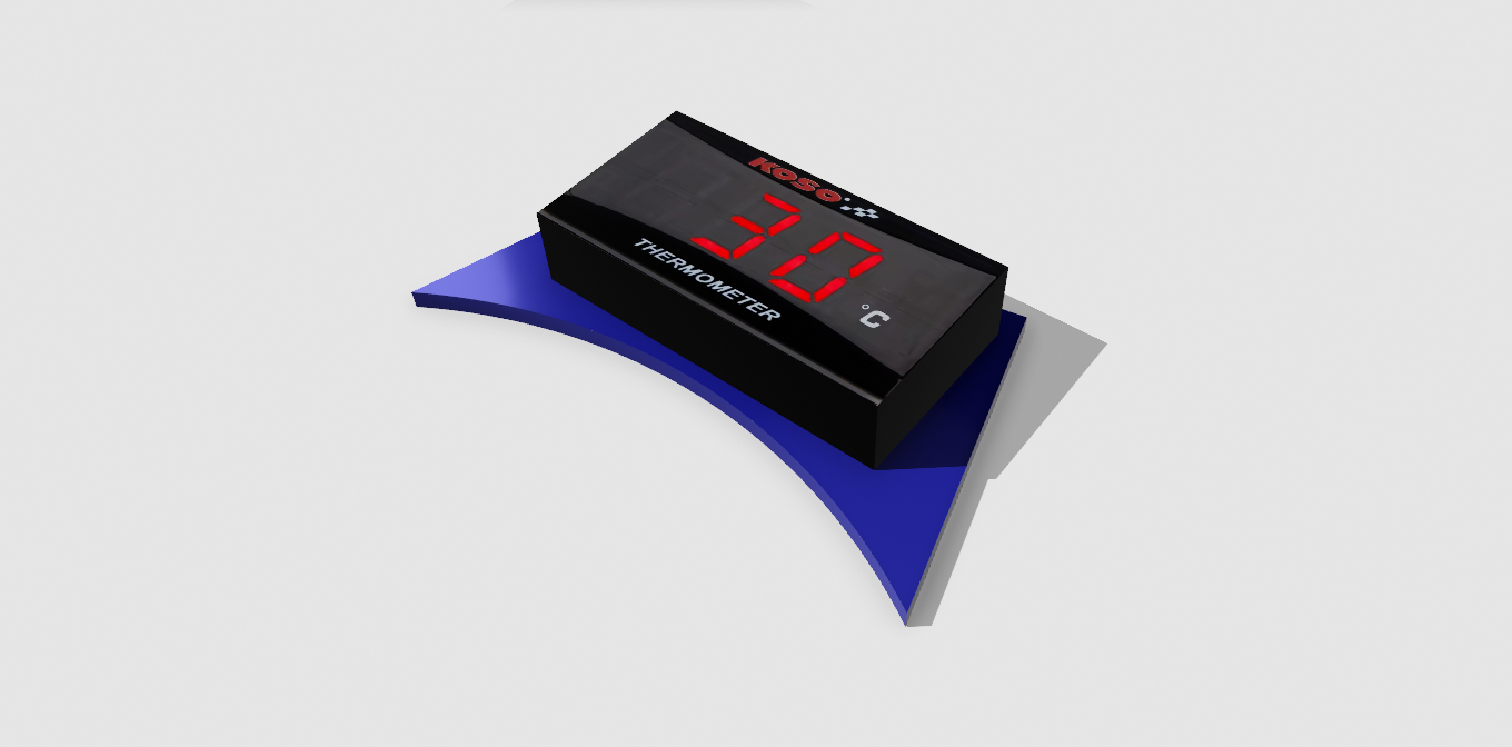 Frame Gauge Panel Koso Temperature Gauge Kit (Derbi Senda)