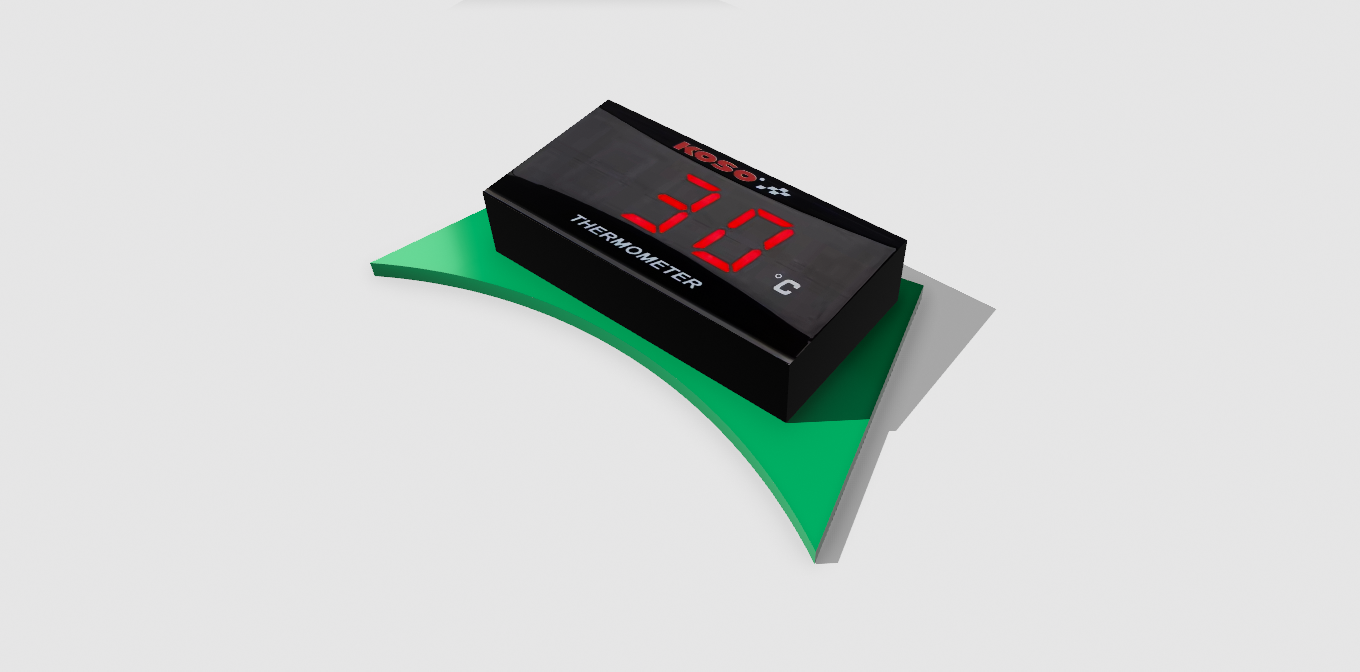 Frame Gauge Panel Koso Temperature Gauge Kit (Derbi Senda)