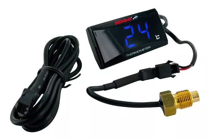 Koso Temperature Gauge Slim (C° )