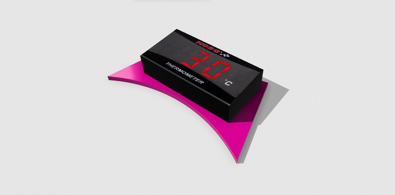 Frame Gauge Panel Koso Temperature Gauge Kit (Derbi Senda)