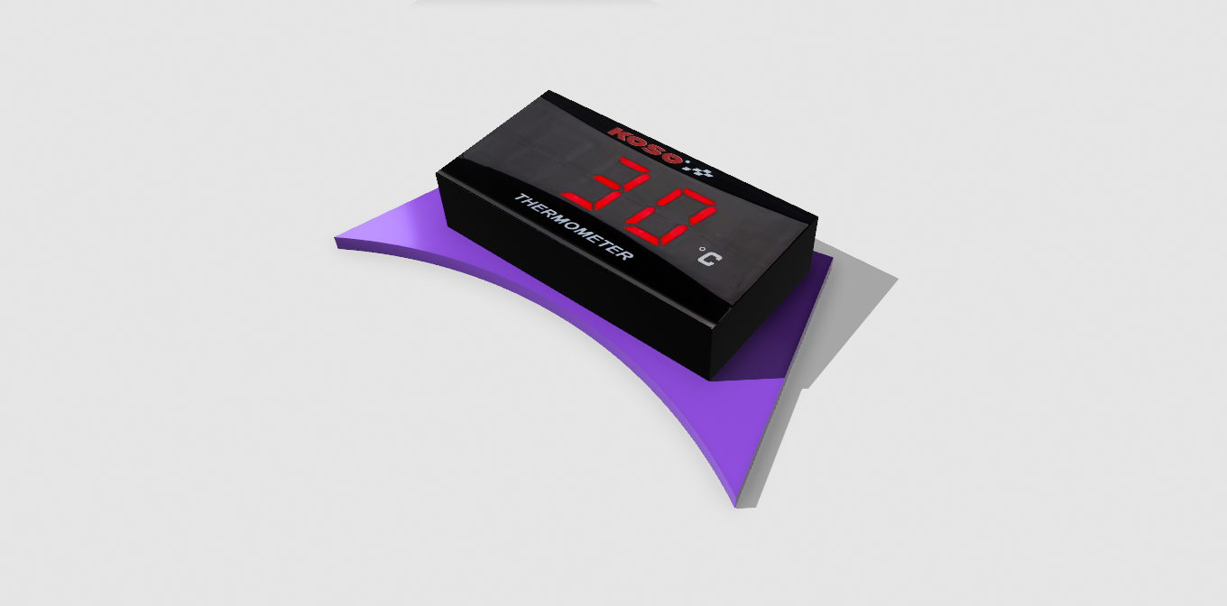 Frame Gauge Panel Koso Temperature Gauge Kit (Derbi Senda)