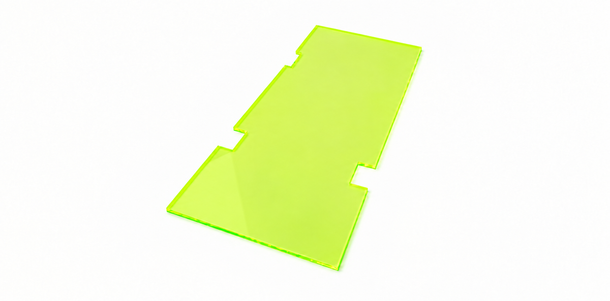 Coloured Clear Rear Plastic Mudguard (Derbi Senda platform)