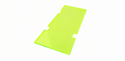 Coloured Clear Rear Plastic Mudguard (Derbi Senda platform)