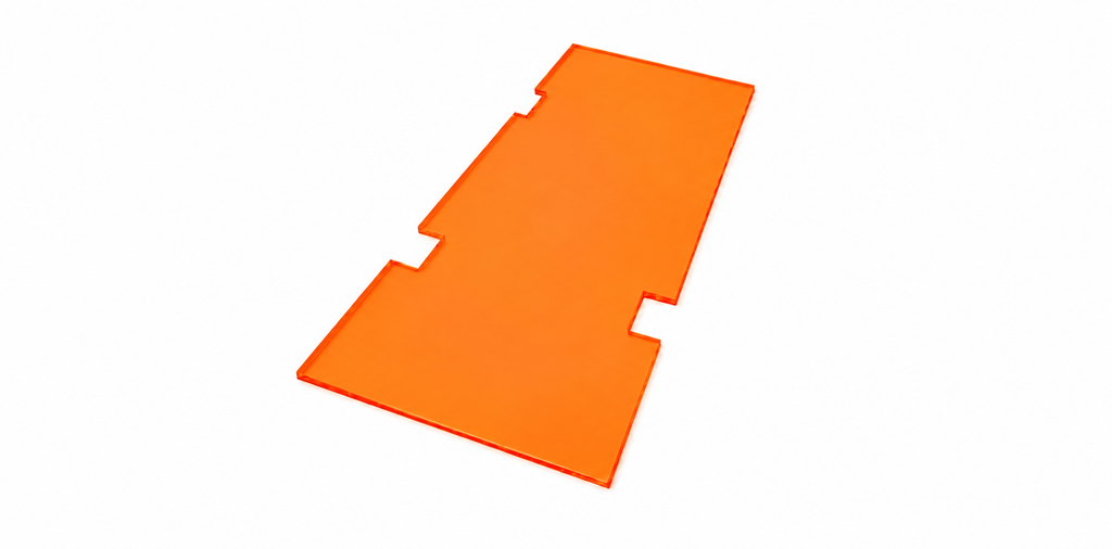 Coloured Clear Rear Plastic Mudguard (Derbi Senda platform)
