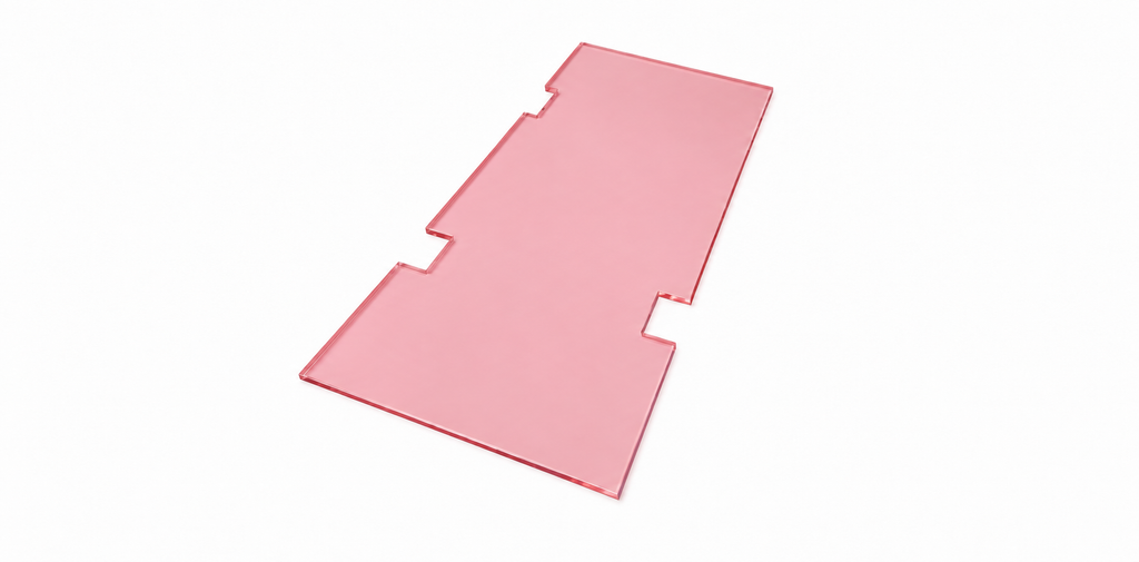 Coloured Clear Rear Plastic Mudguard (Derbi Senda platform)
