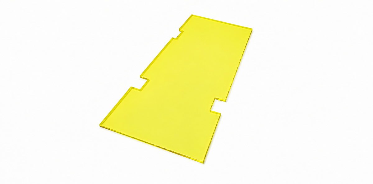 Coloured Clear Rear Plastic Mudguard (Derbi Senda platform)