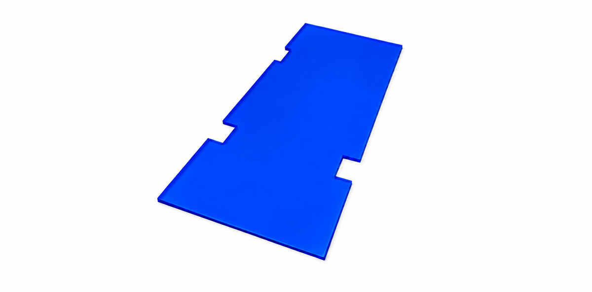 Coloured Clear Rear Plastic Mudguard (Derbi Senda platform)
