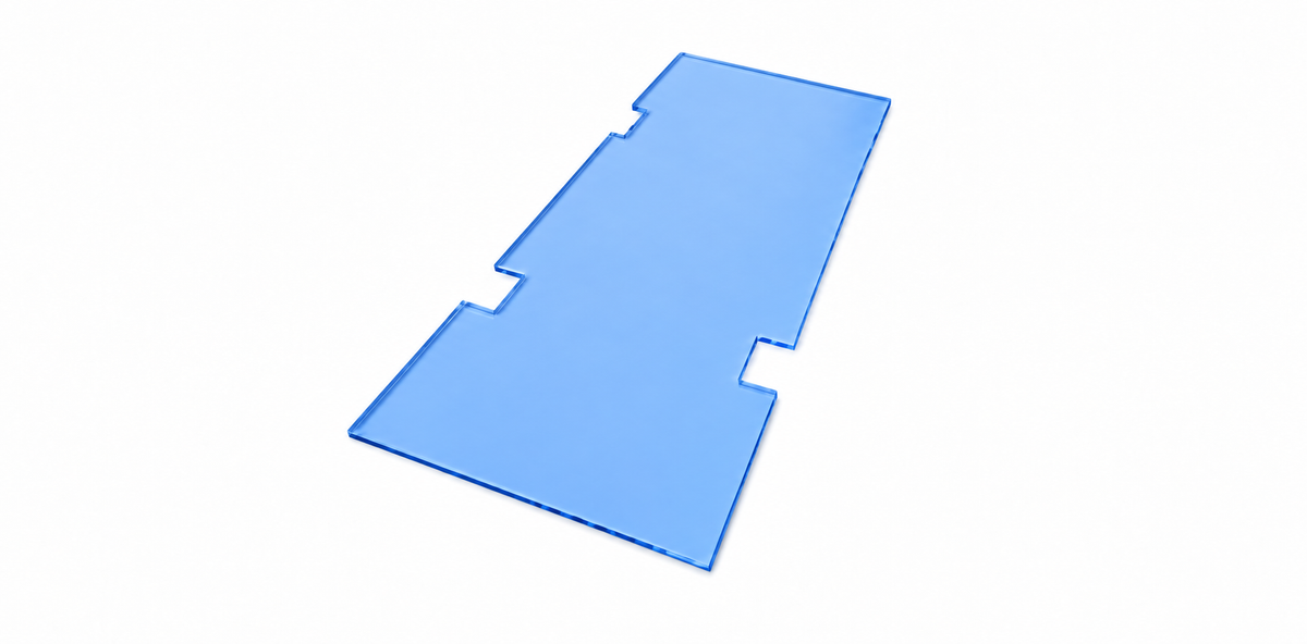 Coloured Clear Rear Plastic Mudguard (Derbi Senda platform)