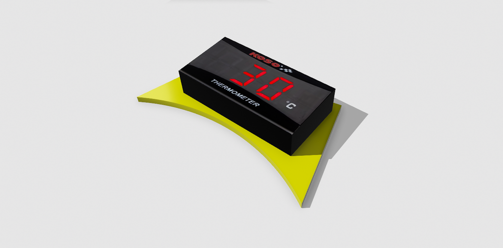 Frame Gauge Panel Koso Temperature Gauge Kit (Derbi Senda)